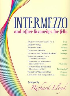 Cover Intermezzo and other Favourites for cello and piano