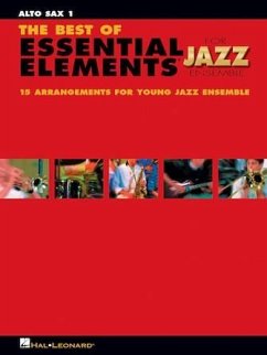 The Best of Essential Elements for Jazz Ensemble (+CD) for young jazz ensemble score and parts