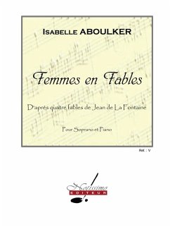 Cover ABOULKER/LA FONTAINE FEMMES EN FABLES CHANT ET PIANO/RECUEIL