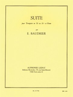 Cover Suite pour trompette en ut ou sib et piano