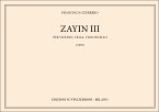 Zayin Nr.3 für Violine, Viola und Violoncello Partitur