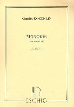 Monodie op.216,11 pour cor anglais