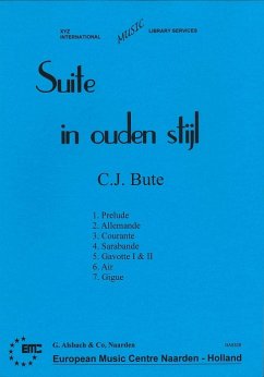 Cover Suite in ouden stijl for organ