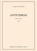 Valerio Sannicandro, Anteterrae Partitur