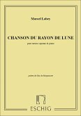 Marcel Labey, Chanson-Rayon-Lune Cht-Piano Vocal and Piano Partitur