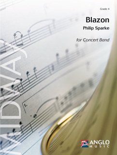 Cover Philip Sparke, Blazon Concert Band/Harmonie Partitur