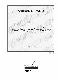 Cover GIRARD SONATINE POST-MODERNE FLUTE ET PIANO
