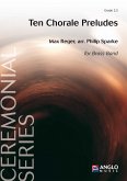 Max Reger, Ten Chorale Preludes Brass Band Partitur + Stimmen