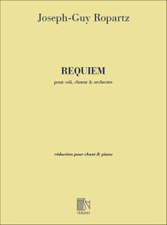 Requiem pour soli, choeur mixte et orchestre réduction chant et piano