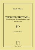 C. Debussy Voici Que Le Printemps... Canto (O Voce Recit) E Pianoforte