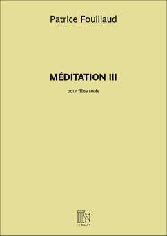 Cover DF16315 Méditation no.3 pour flűte