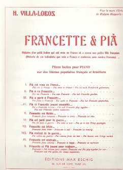 Piŕ et Francette jouent ensemble pour piano