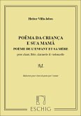 POEME DE L'ENFAT ET SA MERE POUR CHANT, FLUTE, CLARINETTE ET VIOLON- CELLE POUR CHANT ET PIANO (FR/SP)