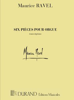 6 Pieces pour orgue