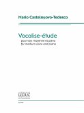 Vocalise-étude pour voix moyenne et piano