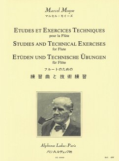 Cover Études et exercices techniques pour la flűte