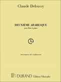 Deuxieme arabesque pour flute et piano