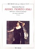 Addio fiorito asil dall'opera Madama Butterfly per tenore e pianoforte