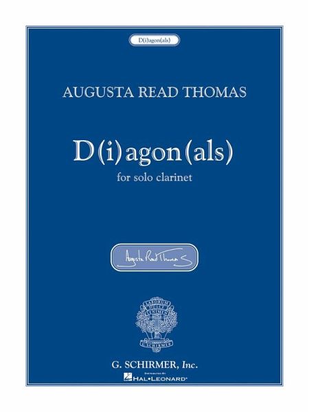 Diagonals for clarinet Diagonals for clarinet