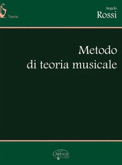 Cover Angelo Rossi, Metodo Di Teoria Musicale Alle Instrumente Buch
