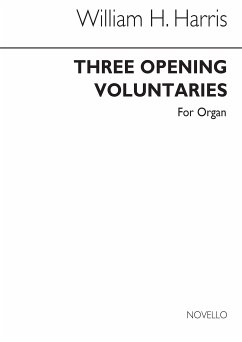 Cover Sir William Henry Harris, Three Opening Voluntaries for Orgel Buch