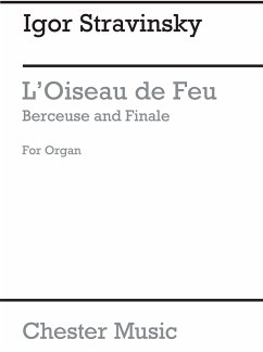 Cover Berceuse and Finale from Firebird for organ archive copy
