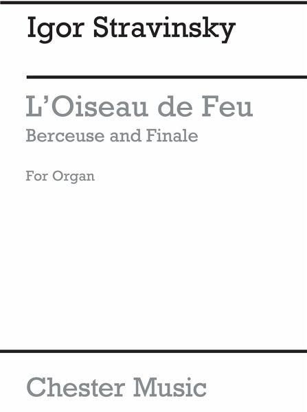 Berceuse and Finale from Firebird for organ archive copy