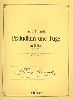Cover Präludium und Fuge D-Dur für Orgel 4 kleine Präludien und Fugen Nr.4