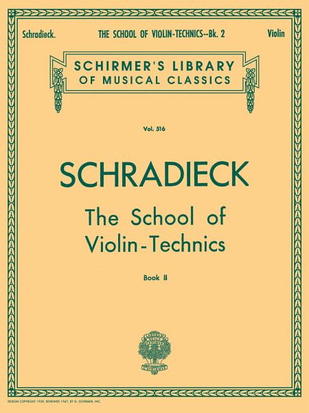 School of Violin Technics - Book 2