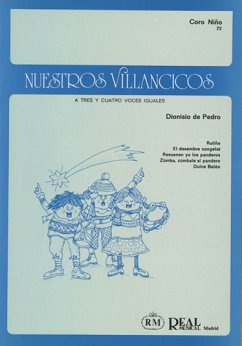 Dionisio Cursá De Pedro, Nuestros Villancicos a 3 y 4 Voces Iguales Chor Buch