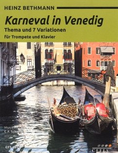 Cover Karneval in Venedig - Thema und 7 Variationen für Trompete und Klavier