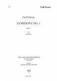 Carl Nielsen, Symphony No.1 Op.7 Orchestra Partitur