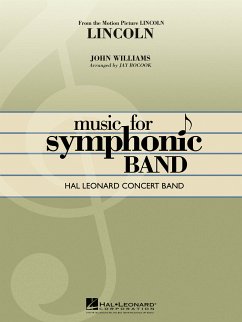 Cover John Williams, Lincoln Concert Band/Harmonie Partitur