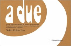 Cover A due für 2 Blockflöten (SA) Spielpartitur