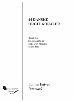 Cover 44 Danske Orgelkoraler Orgel Buch