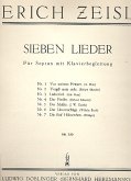 7 Lieder für Sopran und Klavier