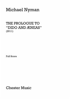 The Prologue to Dido and Aeneas score