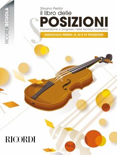 Cover Il libro delle posizioni - Fasc. I: II, III e IV Violin Buch