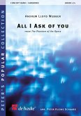 Andrew Lloyd Webber All I Ask Of You Concert Band/Harmonie Partitur + Stimmen