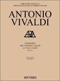 Antonio Vivaldi, Concerto per violino e archi a cinque parti RV 813 Violin, Strings and Basso Continuo Partitur