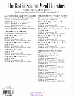 Cover The First Book of Soprano Solos - Part II