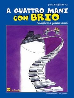 A quattro mani con brio Piano, 4 Hands Buch