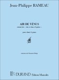 Rameau Air De Venus Chant-Piano Vocal and Piano