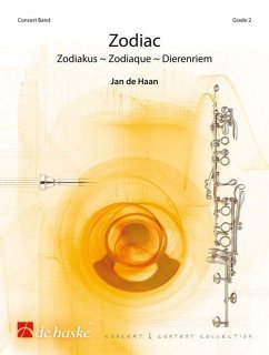 Jan de Haan Zodiac Concert Band/Harmonie Partitur + Stimmen