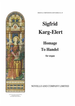 Cover Homage to Handel for organ archive copy