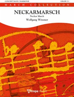 Wolfgang Wössner, Neckarmarsch Concert Band/Harmonie Partitur