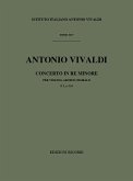 A. Vivaldi Concerti Per Vl., Archi E B.C.: In Re Min. Rv 241 Concerti Per Violino