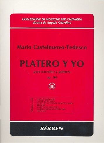 Platero y yo op.190 vol.2 für Gitarre und Sprecher