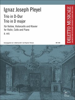 Trio D-Dur B445 für Violine, Violoncello und Klavier Stimmen