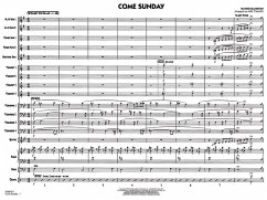 Come Sunday - Jazz Ensemble Score